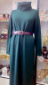 Платье Ангора - темно-зеленое