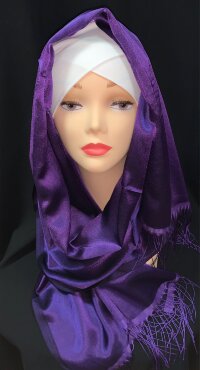 Хиджаб Зейнаб - фиолетовый