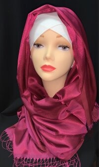Хиджаб Зейнаб - малиновый
